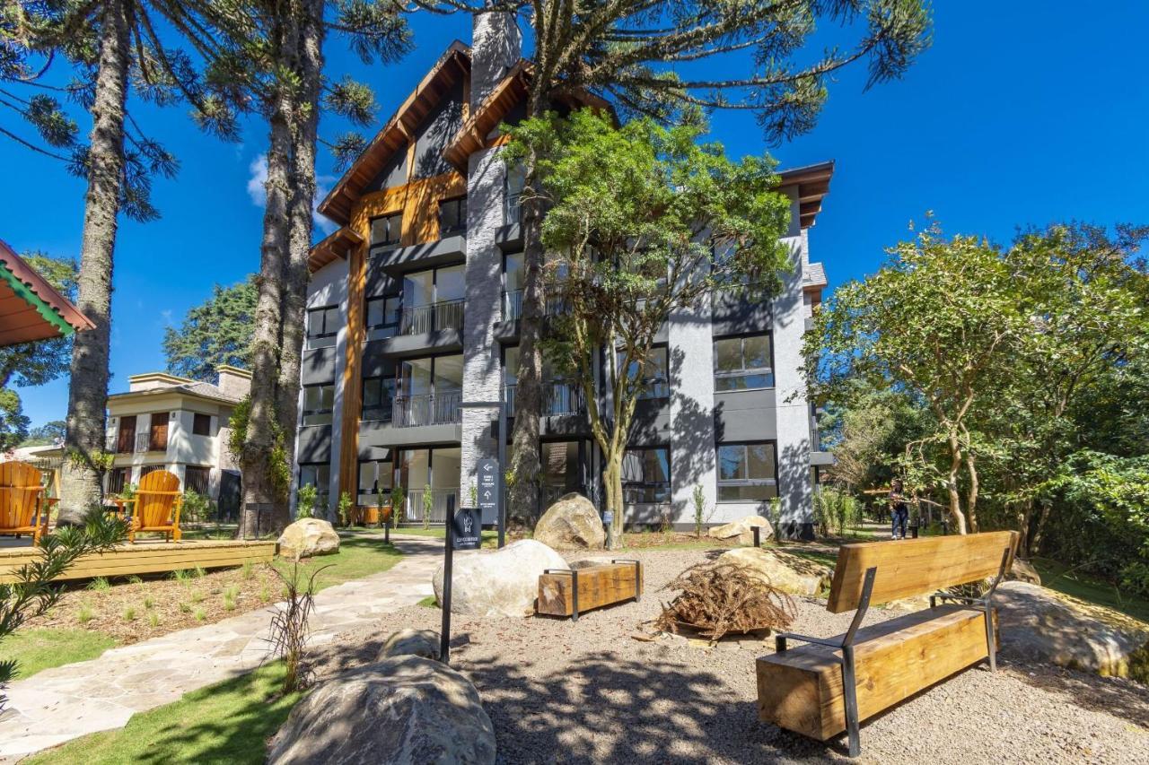 Rosa Edificio Bav Appartement Gramado Buitenkant foto