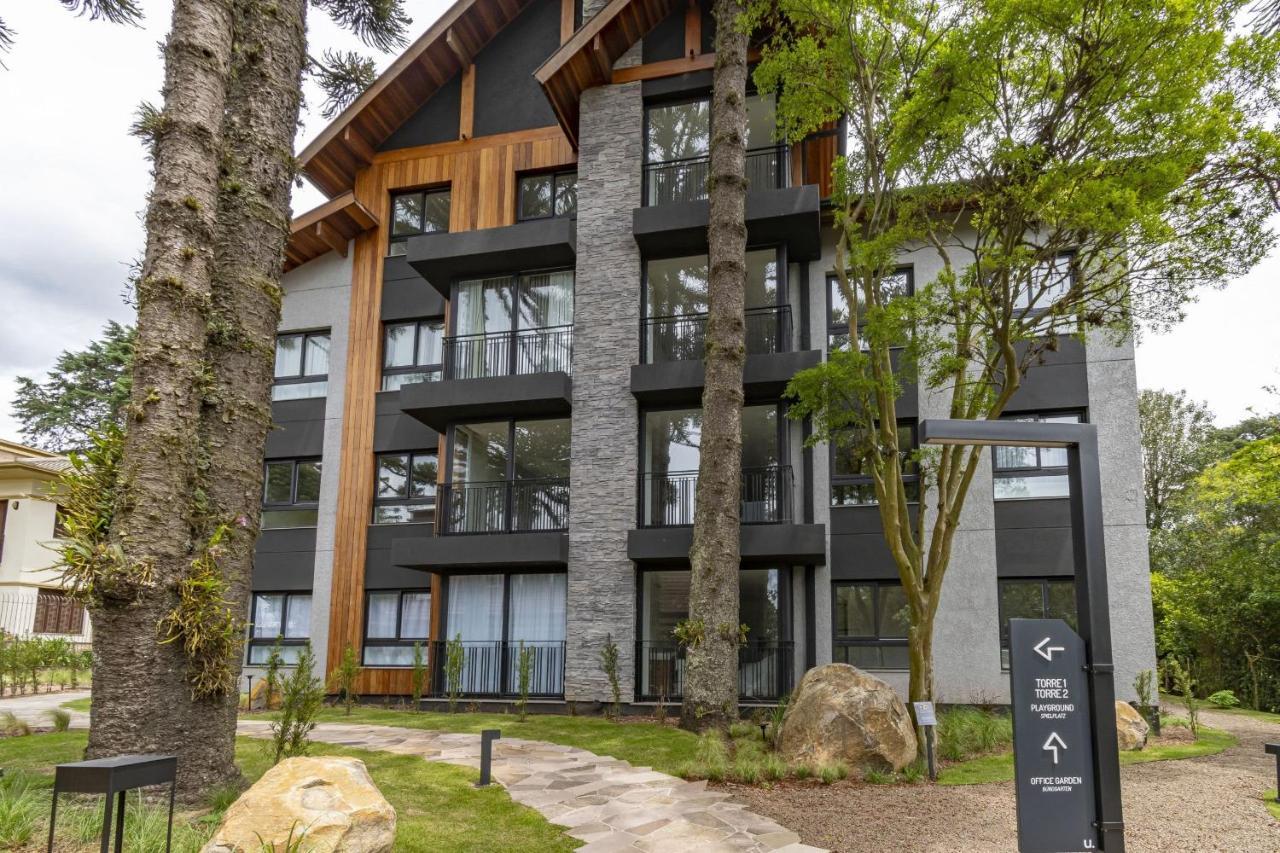 Rosa Edificio Bav Appartement Gramado Buitenkant foto
