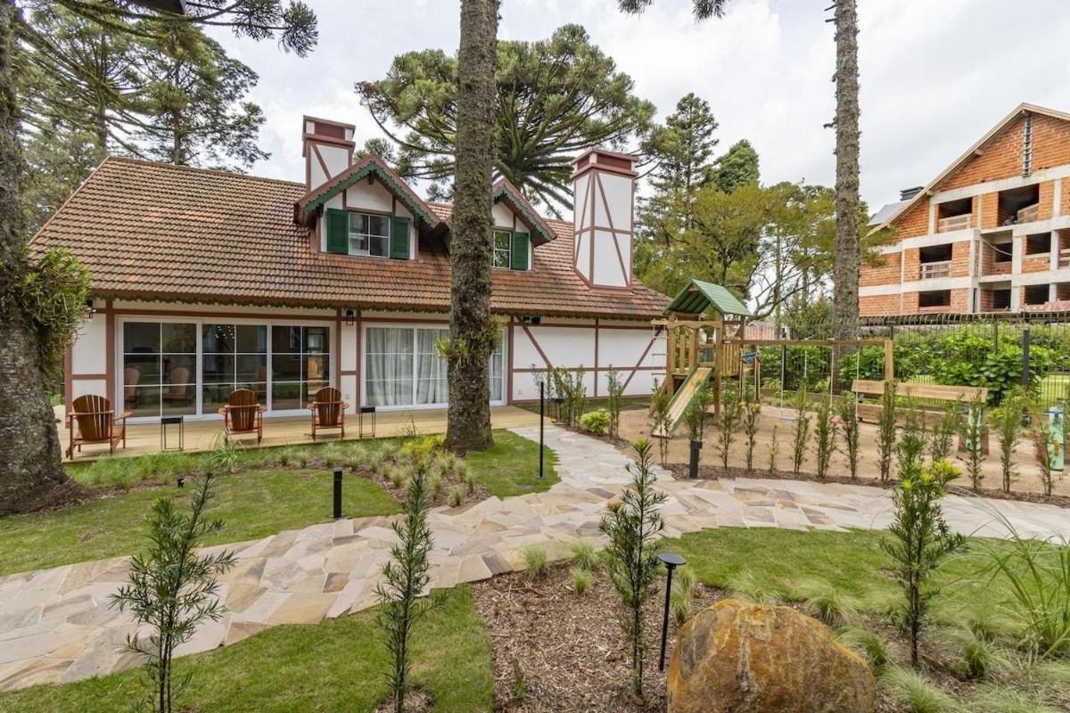 Rosa Edificio Bav Appartement Gramado Buitenkant foto