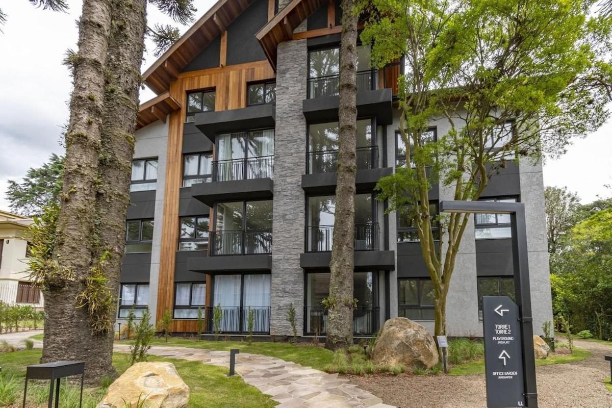 Rosa Edificio Bav Appartement Gramado Buitenkant foto