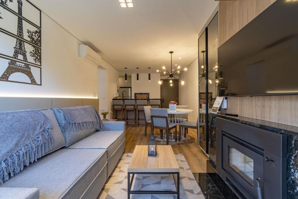 Rosa Edificio Bav Appartement Gramado Buitenkant foto