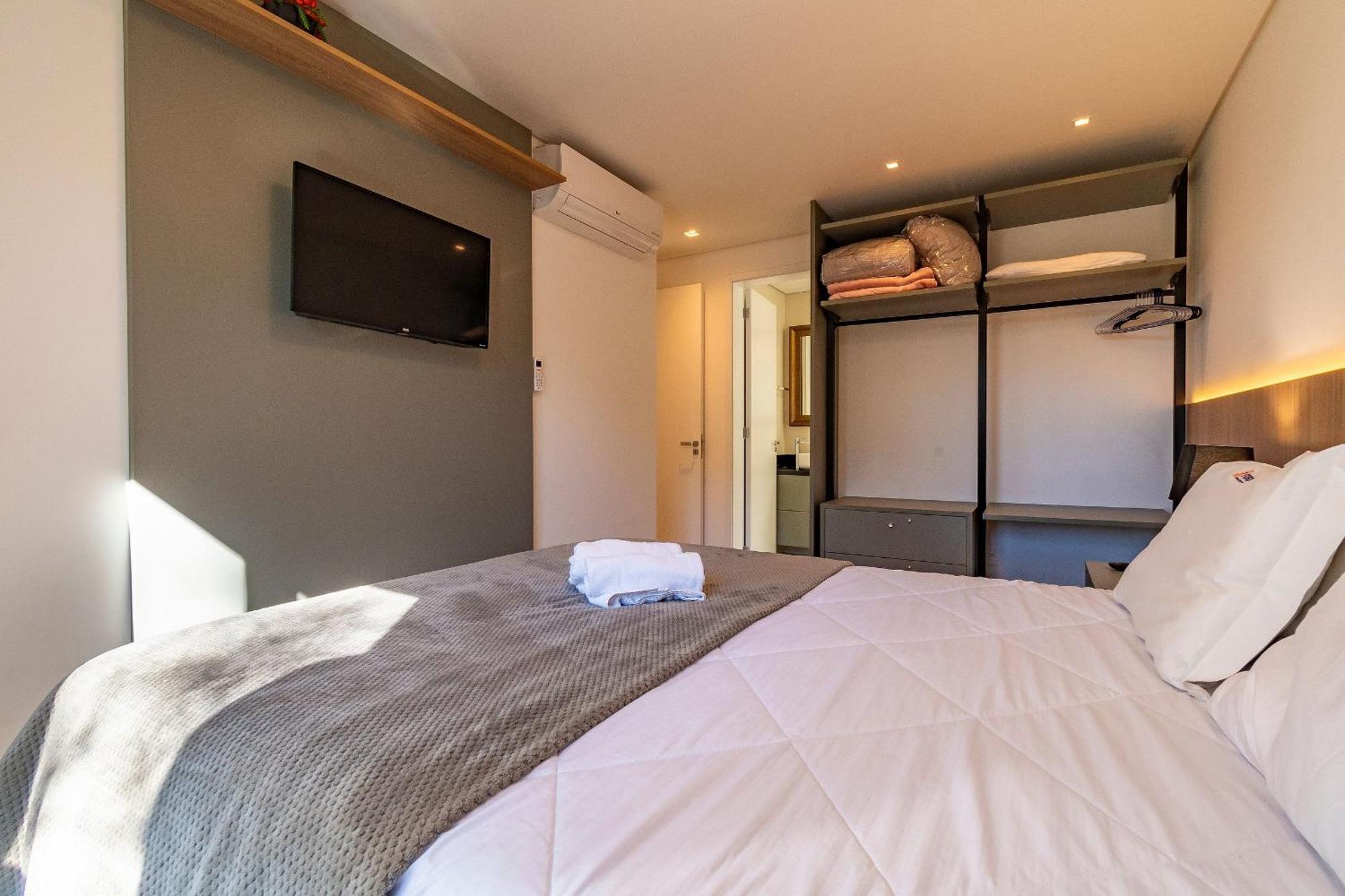 Rosa Edificio Bav Appartement Gramado Buitenkant foto