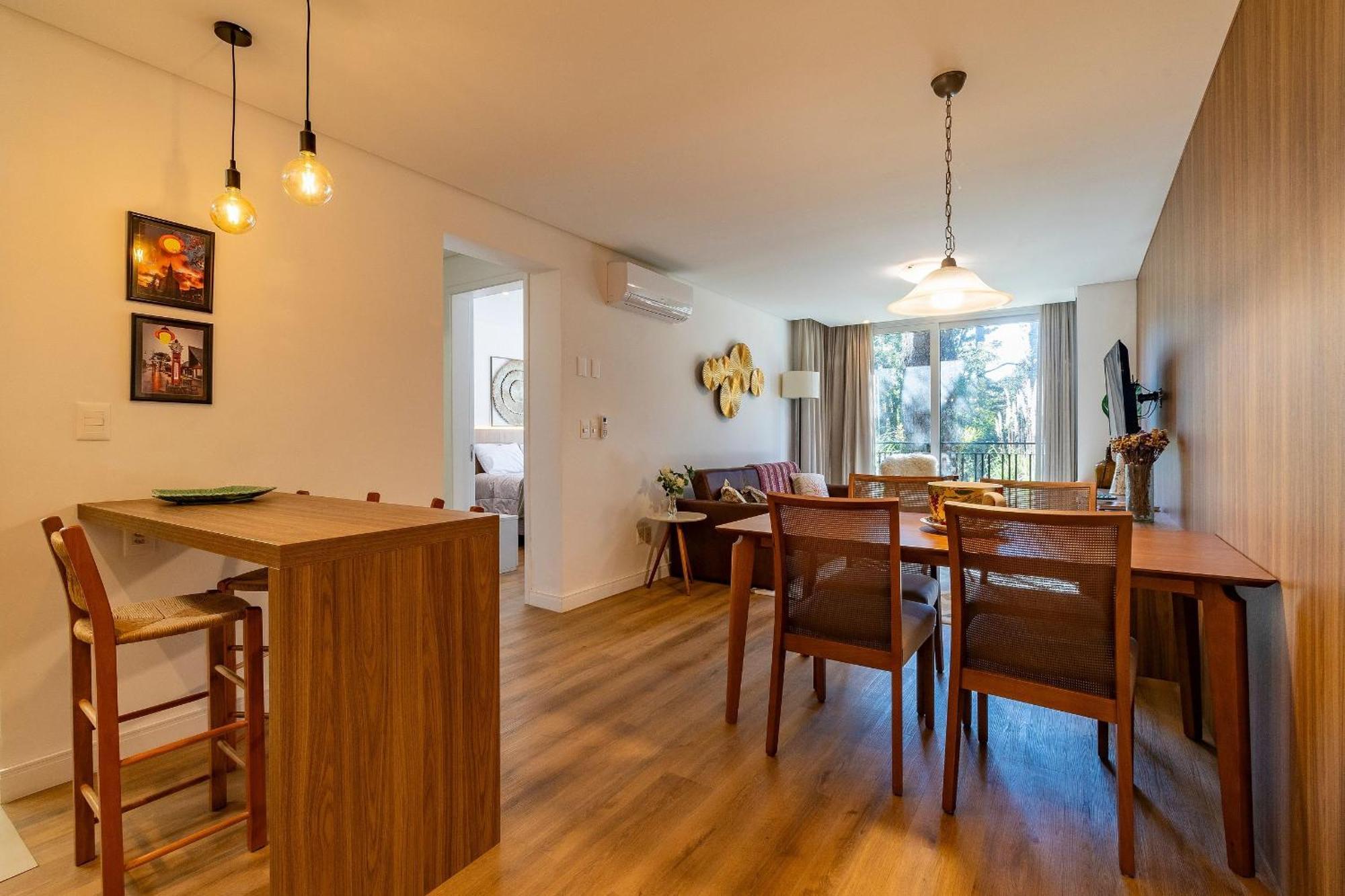 Rosa Edificio Bav Appartement Gramado Buitenkant foto