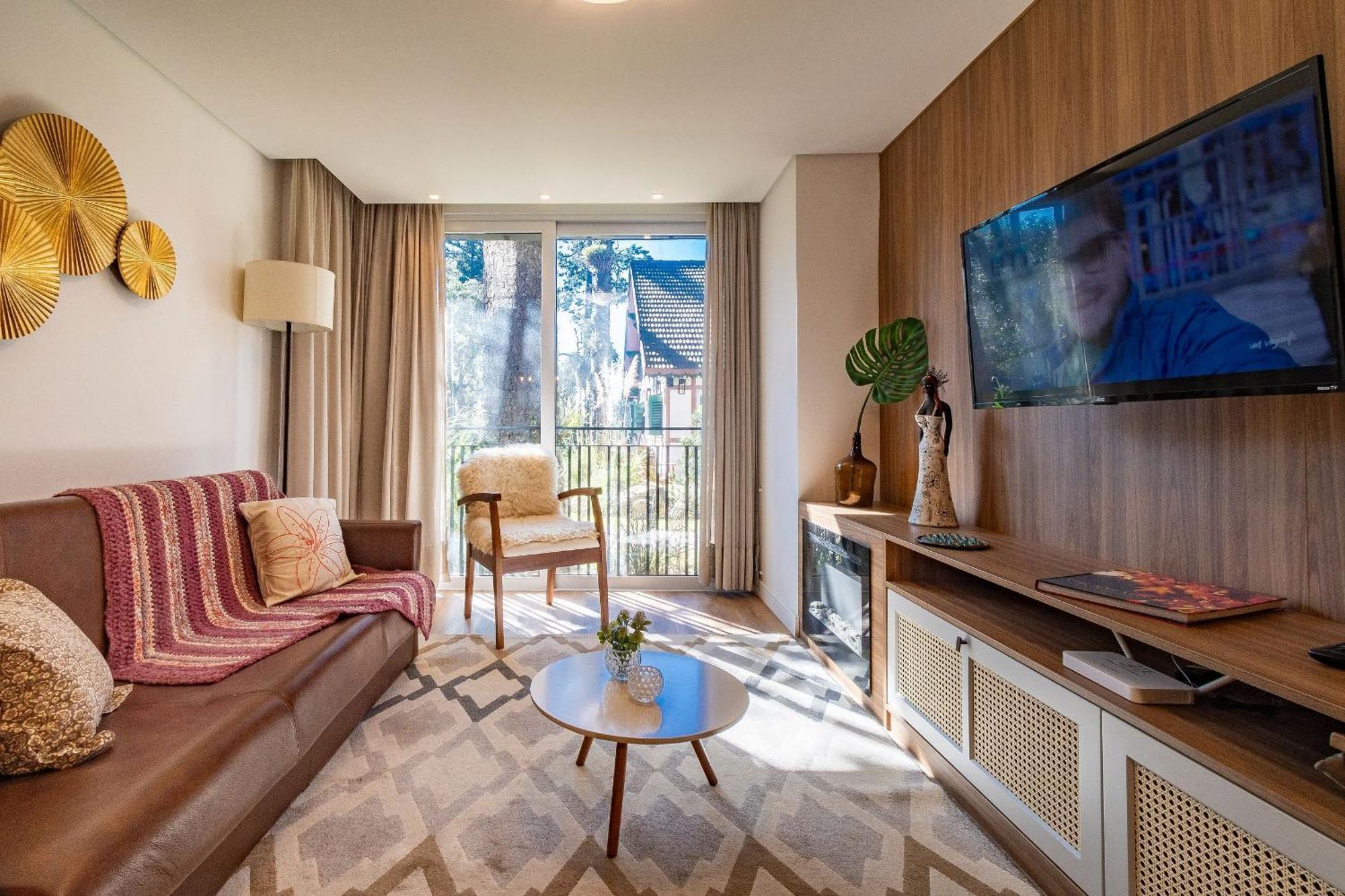 Rosa Edificio Bav Appartement Gramado Buitenkant foto