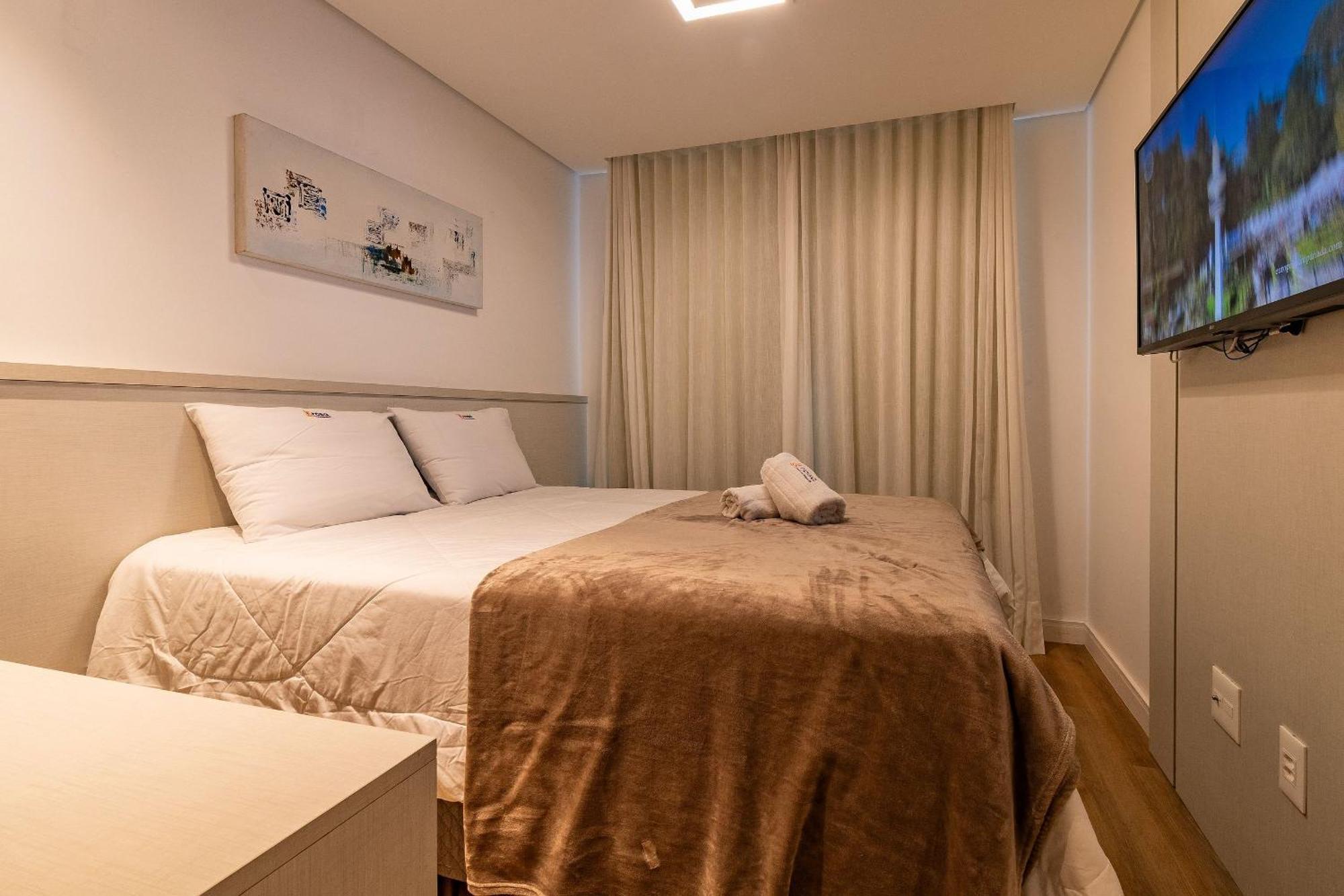 Rosa Edificio Bav Appartement Gramado Buitenkant foto