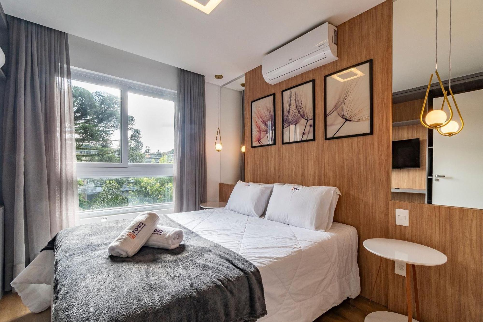 Rosa Edificio Bav Appartement Gramado Buitenkant foto